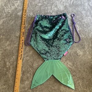 GirlZone: Magical‎ Mermaid Tail Sequin
Backpack for Girls Cinch Bag